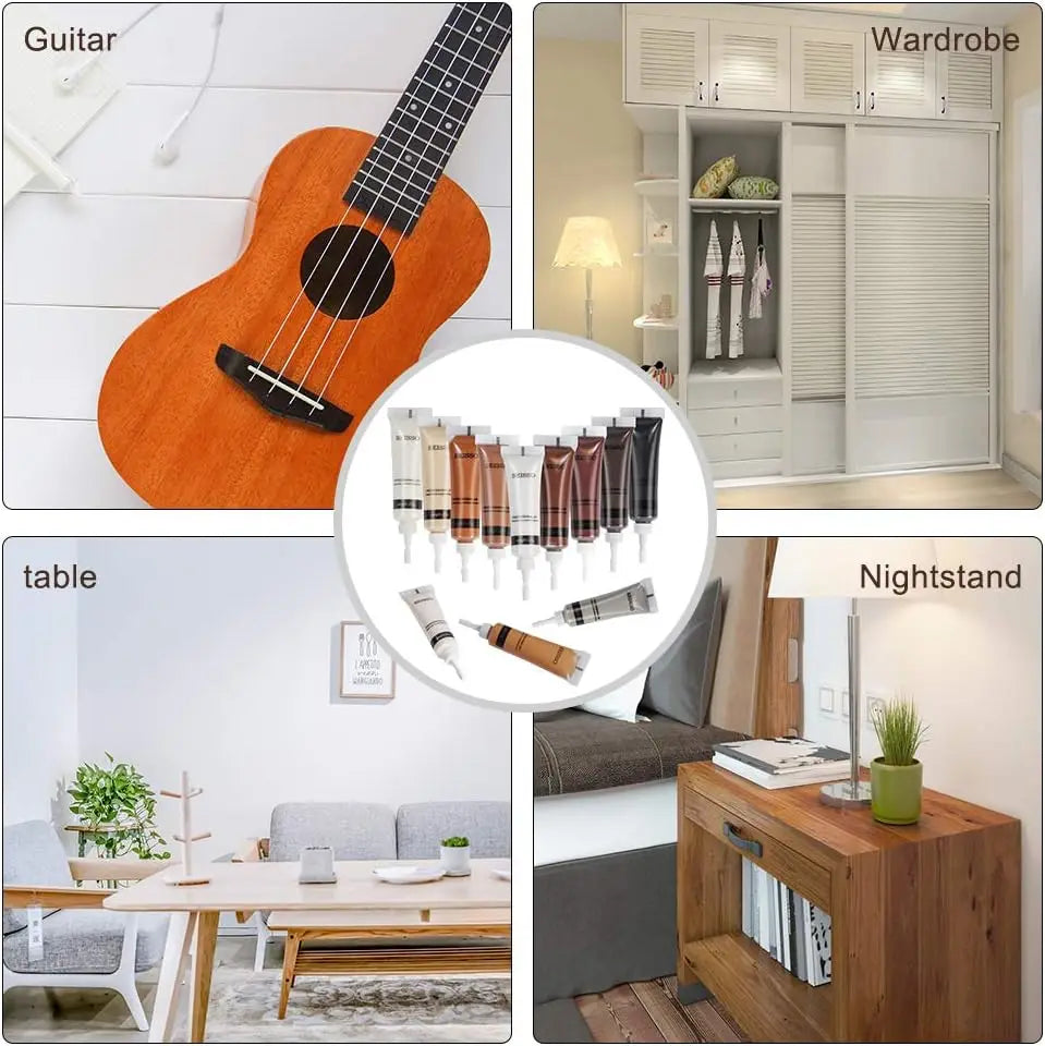 Wood Paint Repair Furniture Restore Stains Markers Cover Surface Scratch for Wooden Floor Table Oak Cabinet Door Veneer Walnut