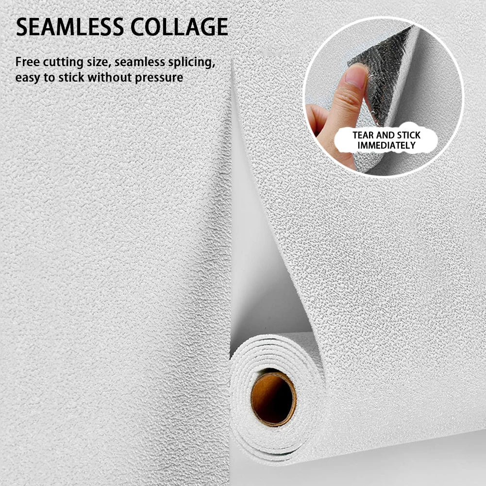 3D Waterproof Self Adhesive Wallpaper 2.8M Peel and Stick Rolling Wallpaper for Bedroom Living Room TV Background Walls Decor