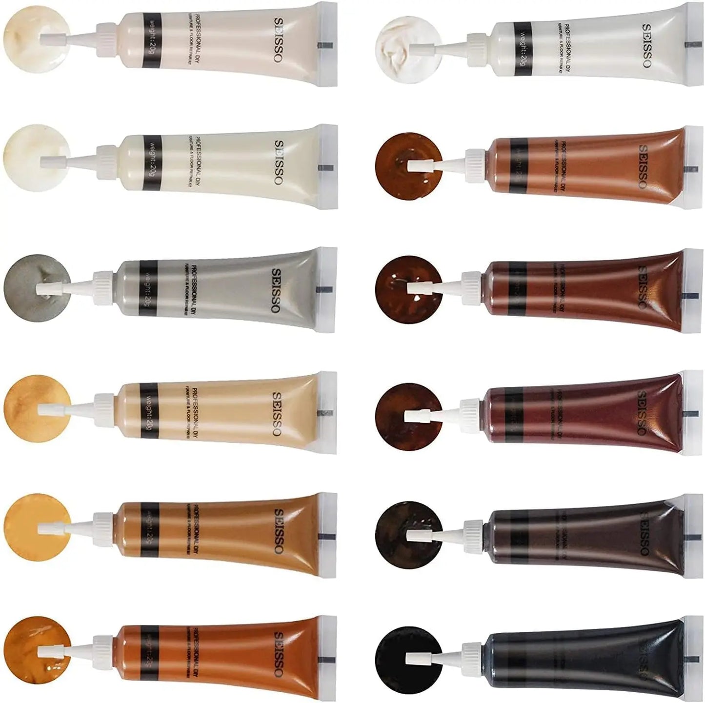 Wood Paint Repair Furniture Restore Stains Markers Cover Surface Scratch for Wooden Floor Table Oak Cabinet Door Veneer Walnut