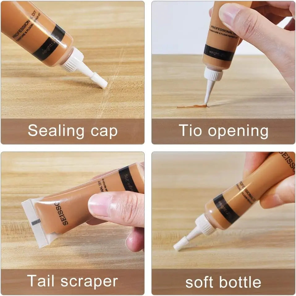 Wood Paint Repair Furniture Restore Stains Markers Cover Surface Scratch for Wooden Floor Table Oak Cabinet Door Veneer Walnut