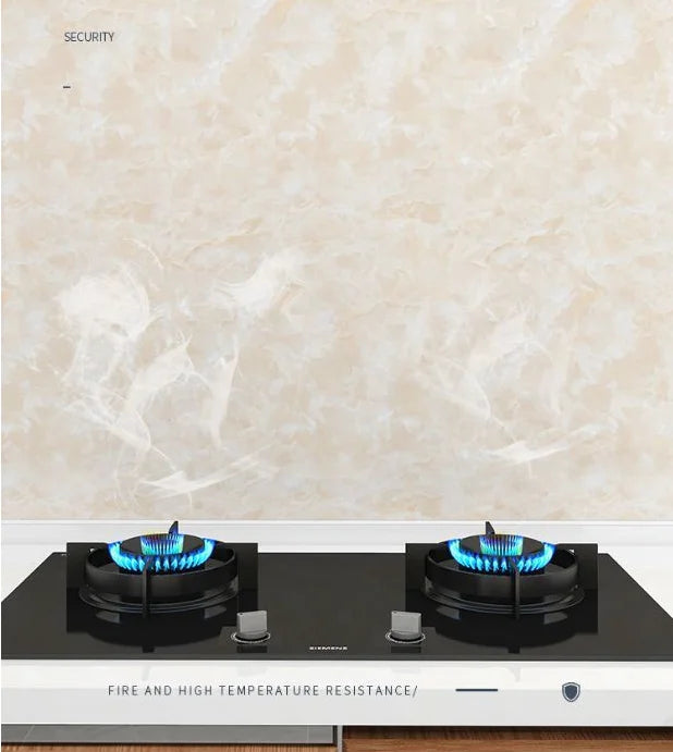 Marble Contact Paper For Countertops,Self-Adhesive Removable Wallpaper PVC Waterproof Oil-Proof Sticker For Kitchen Bathroom