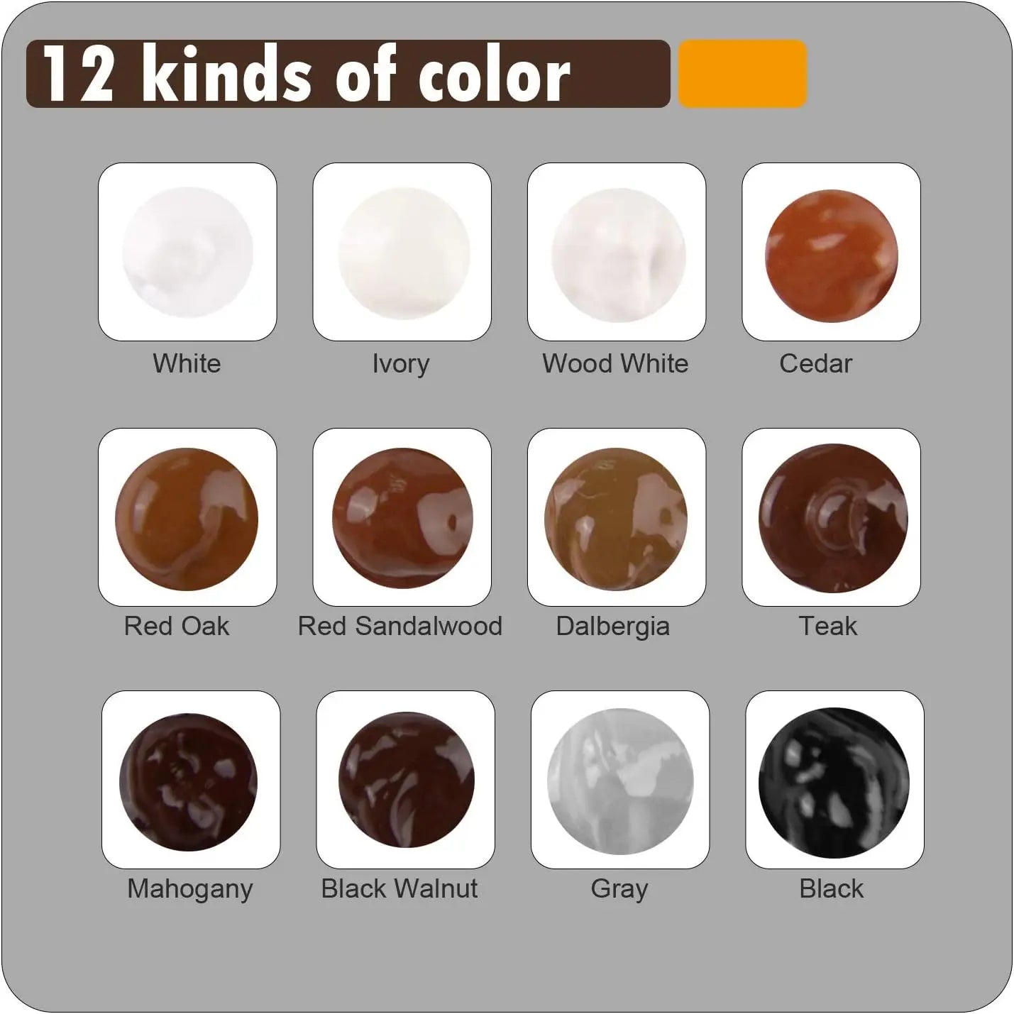 Wood Paint Repair Furniture Restore Stains Markers Cover Surface Scratch for Wooden Floor Table Oak Cabinet Door Veneer Walnut