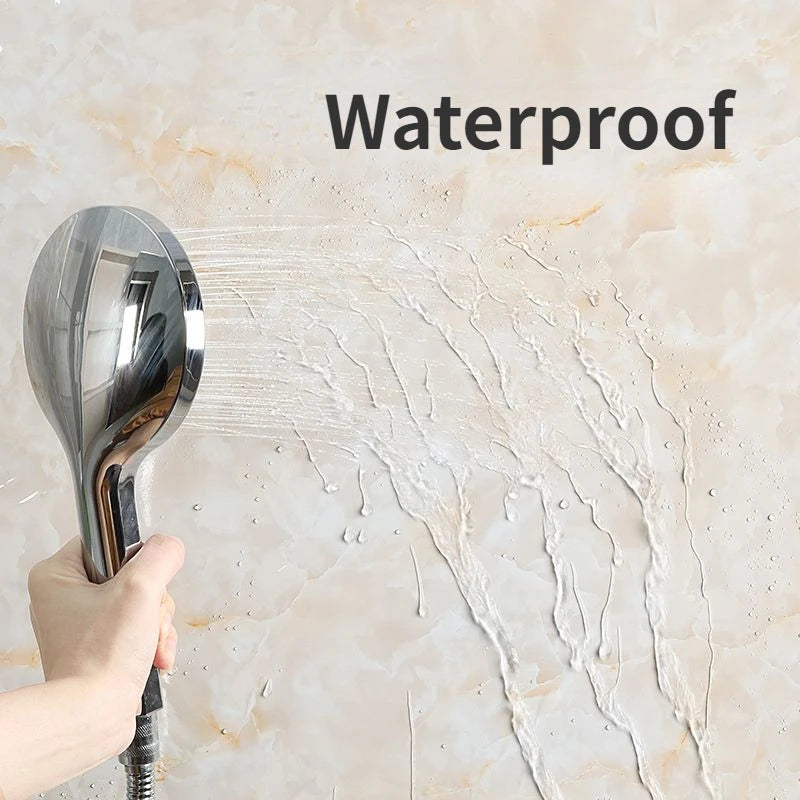 Adhesive Wallpaper Roll with 10 Meters Marble Kitchen Oil Proof Waterproof Wall Stickers Bathroom Countertop Cabinet Renovation