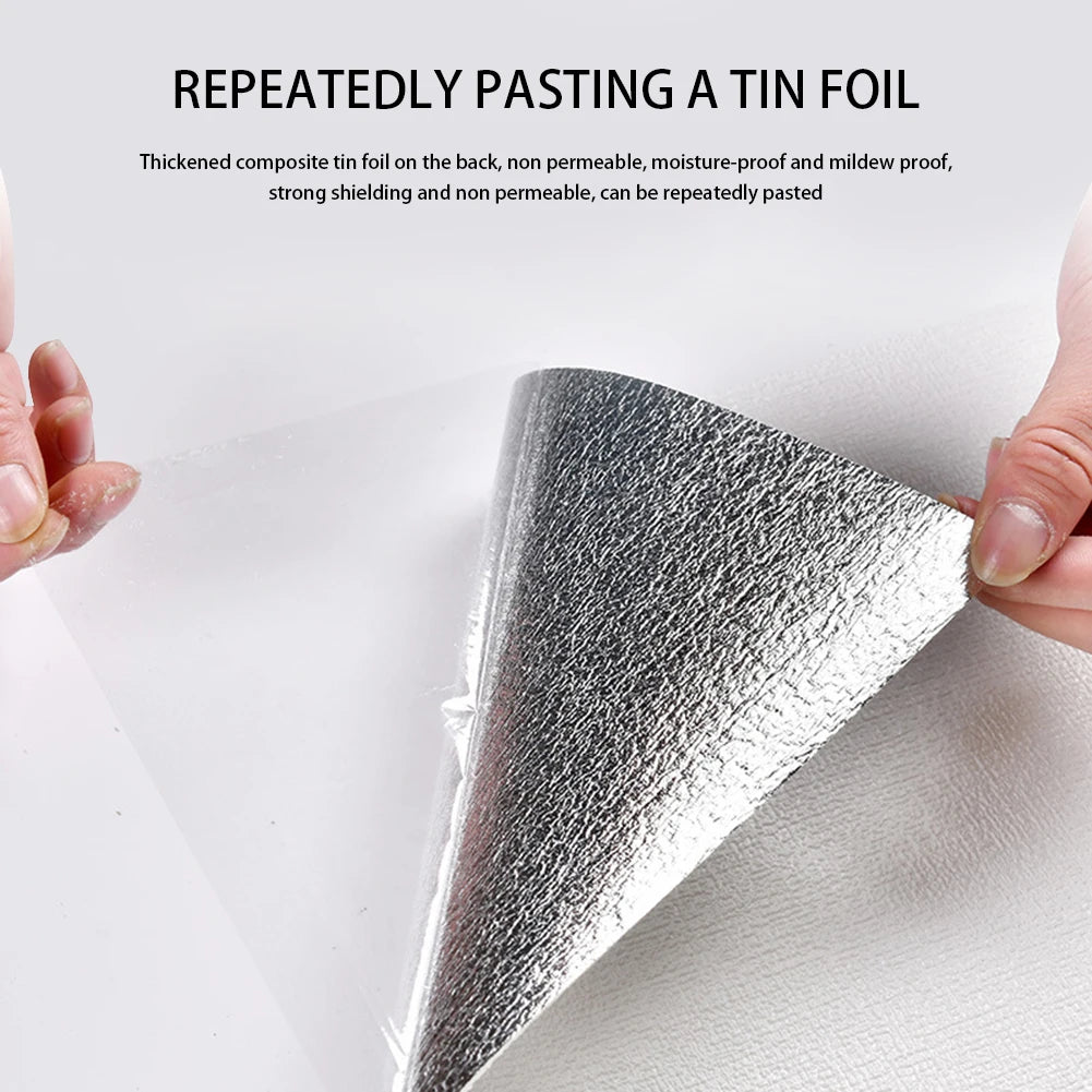 3D Waterproof Self Adhesive Wallpaper 2.8M Peel and Stick Rolling Wallpaper for Bedroom Living Room TV Background Walls Decor